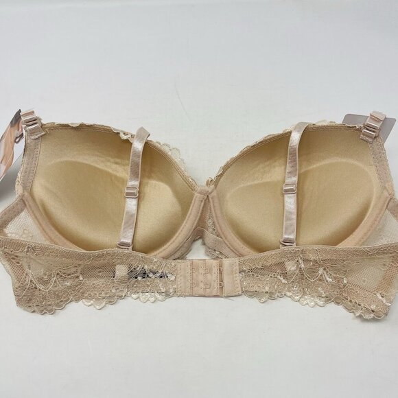 Rene Rofe Lingerie Womens Size 36C Floral Lace Double Extreme Push Up Bra 2719 - Picture 5 of 8